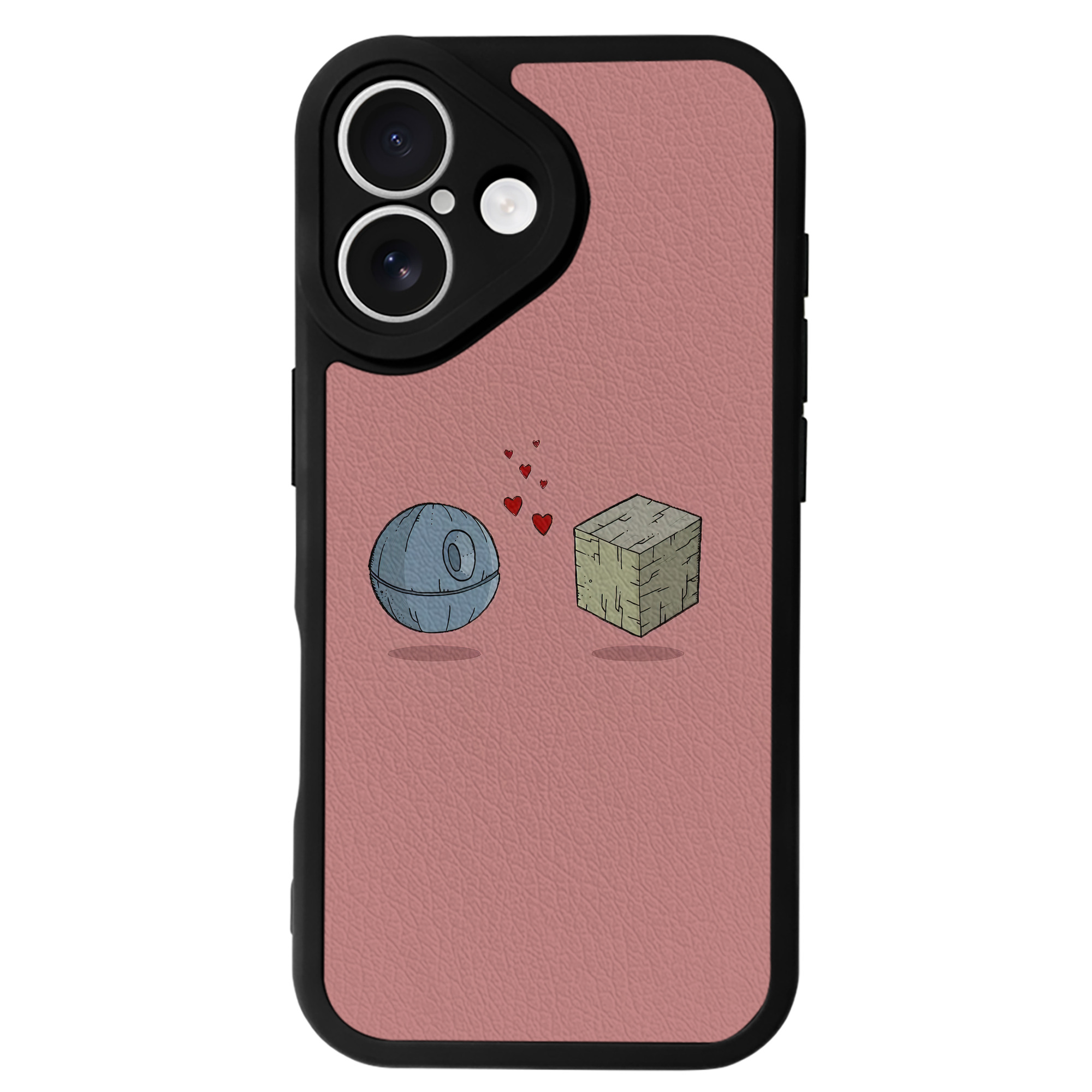 （画像用） スター・ウォーズ Star Wars 【iPhone 16シリーズ対応】シリコンスマホケース（レザー調） 材質：シリコン